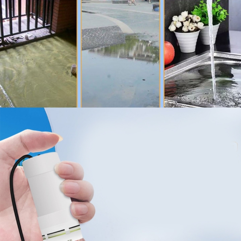 Color: Green - Water Pump Self-priming Pump 5V Water Pump USB Small Pump Vacuum Mini Elecctric Water Pump Replacement 4L/min Drop Ship
