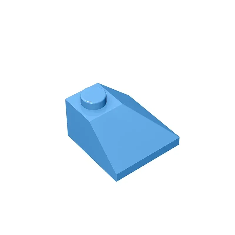 Color: light yellow - Gobricks GDS-621 CORNER BRICK 2X2/45 OUTSIDE compatible with lego 3045 children's DIY Educational Building Blocks