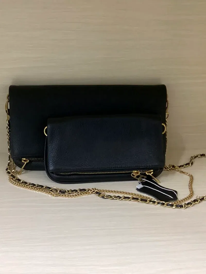 Color: army green, Size: S, Ships From: CHINA - Women's Handbag Casual Simple and Fashionable Baidu Women's Genuine Leather Shoulder Crossbody Bag Mobile report