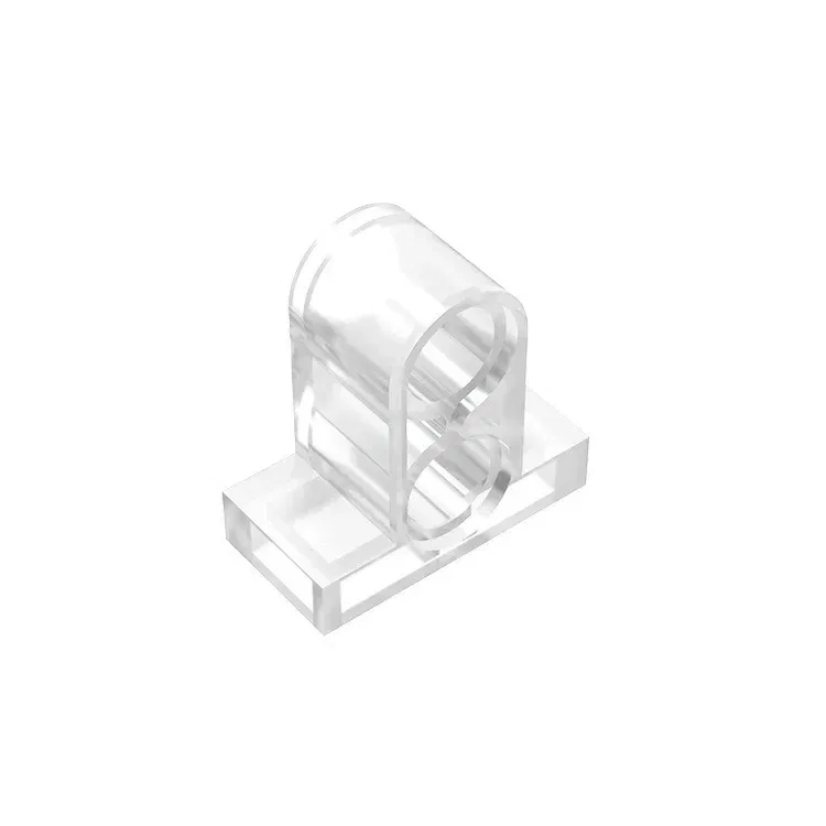 Color: Orange - Gobricks GDS-937 Technical, Pin Connector Plate 1x2x1 2/3 with 2 Holes  compatible with lego 32530 Educational Building Blocks