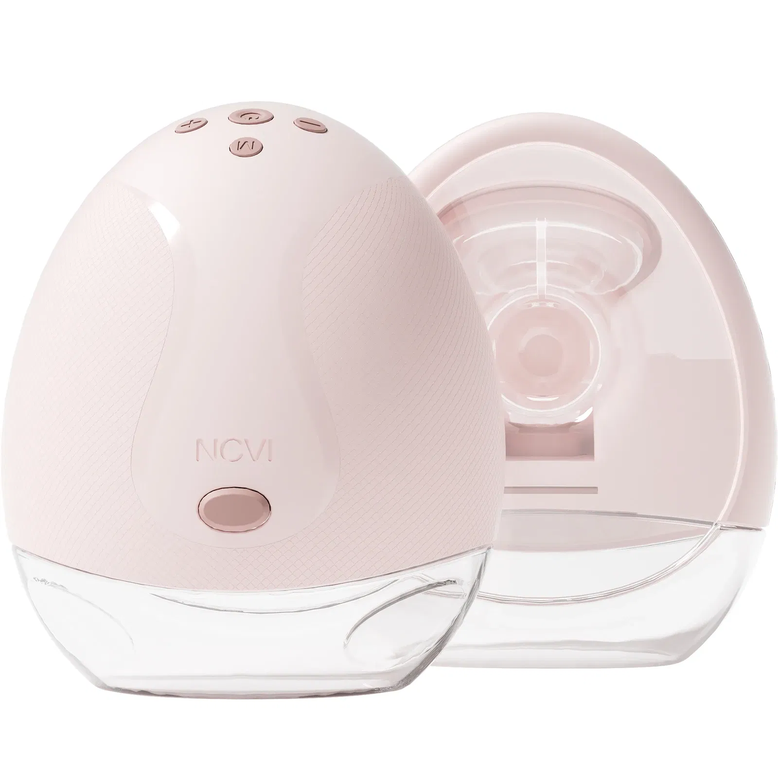 Color: light yellow - NCVI Hands Free Breast Pump, Double Wearable Breast Pump, Electric Breast Pump with 4 Modes & 9 Levels