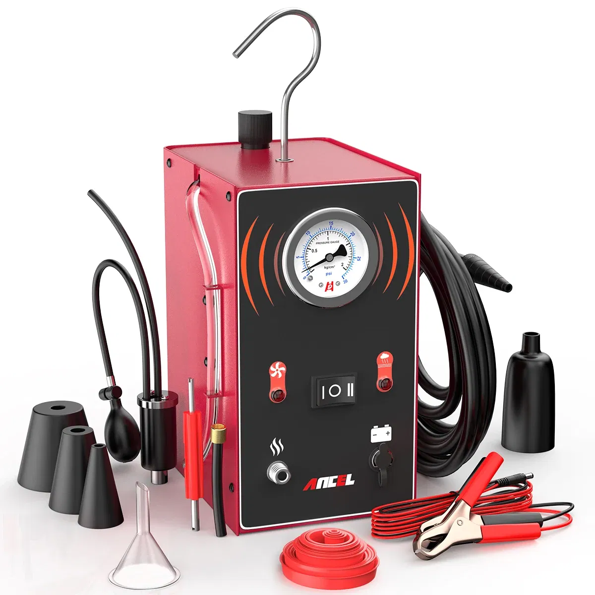 Color: black, Ships From: CHINA - ANCEL S200 Car Gas Analyzers Smoke Leak Detector Automotive EVAP Leakage Gas Leakage Locator Oil Pipe Generator Diagnostic Tools