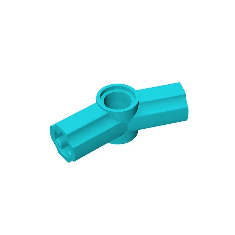 Color: Dark Grey - Gobricks GDS-918 Technical, Axle and Pin Connector Angled #3 - 157.5 degrees compatible with lego 32016 Building Blocks