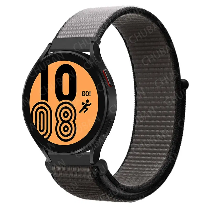 Band Color: Silver, Band Width: 20mm - 20mm/22mm nylon Band