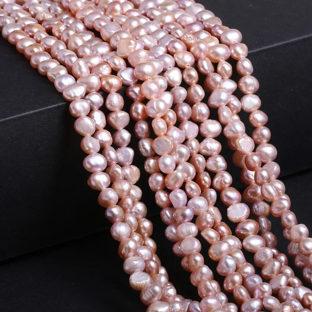 Color: light green, Item Diameter: 15mm - Natural Freshwater Pearl Baroque White pink Irregular Beads for Jewelry Making DIY Earrings Bracelet Necklace Accessories