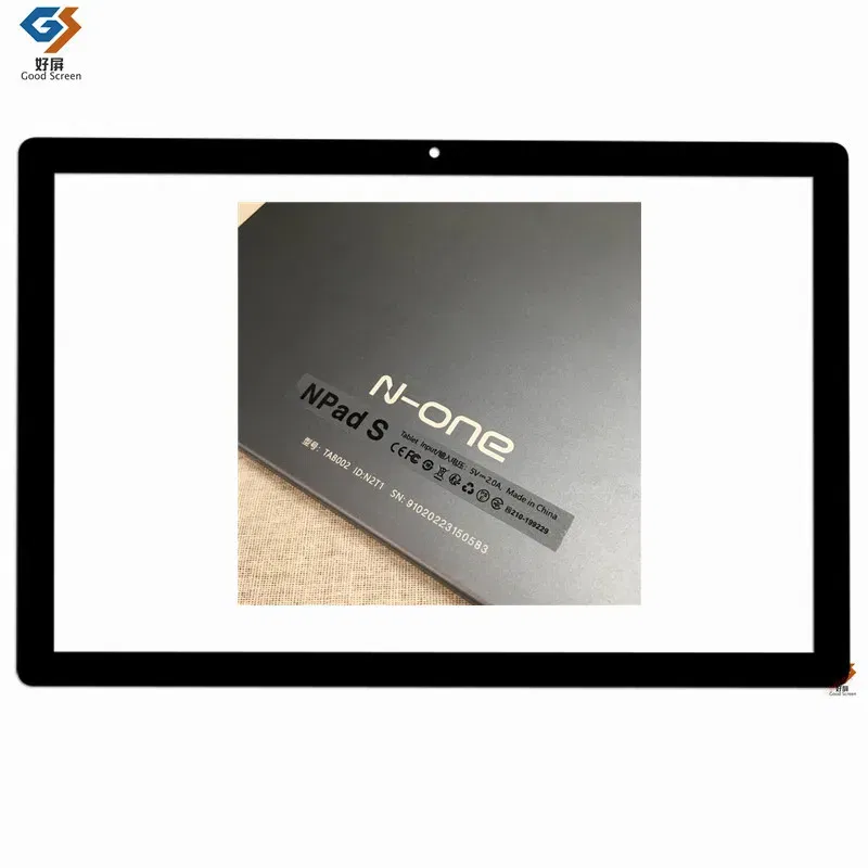 Color: Gold - Black 10.1Inch New For N-One NPad S Tablet Capacitive Touch Screen Digitizer Sensor External Glass Panel TAB002 N2T1