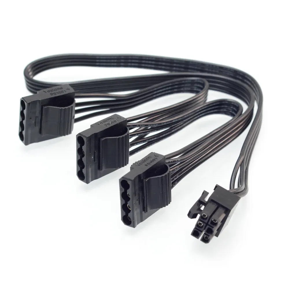 Color: black, Cable length: Other - For Seasonic FOCUS PLUS Gold FX Peripheral 4 Pin SATA IDE PCIe CPU Main Power ATX 24 Pin GPU VGA Card Power Supply Mining Cable