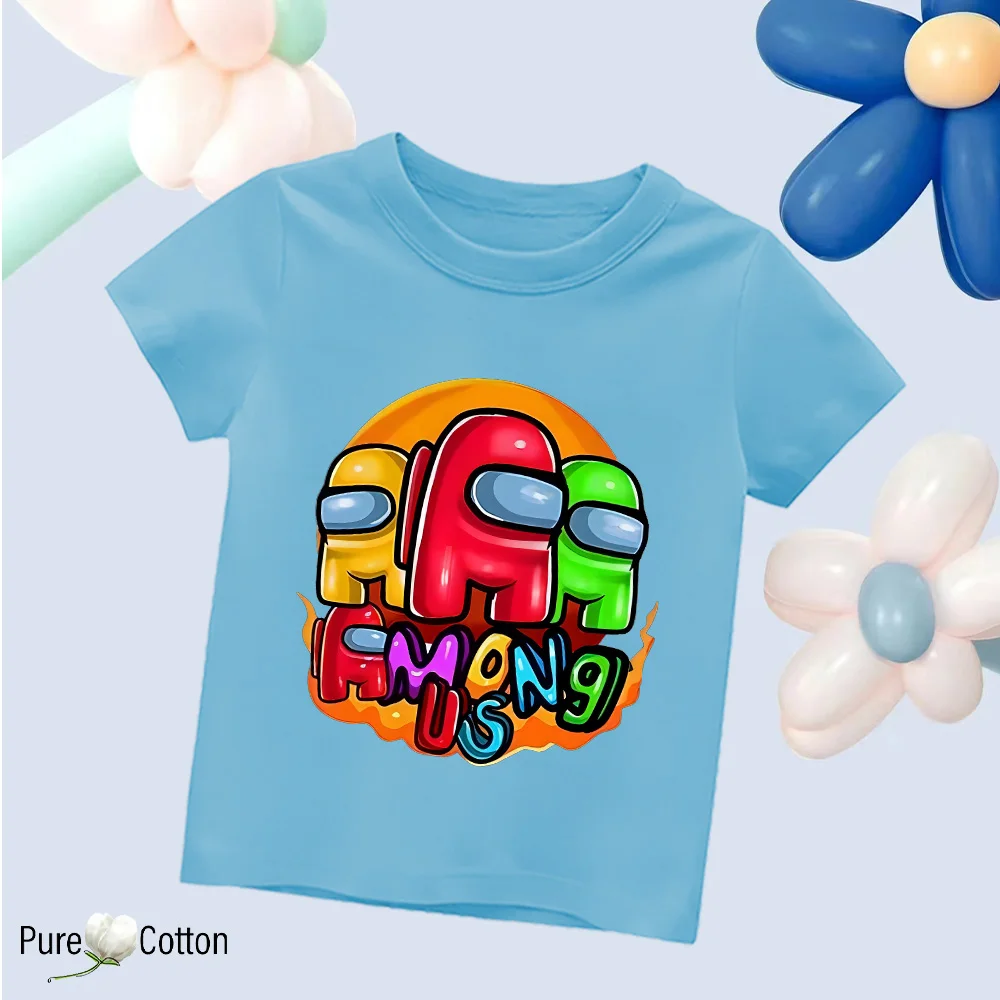 Color: Rose Red, Kid Size: 6 - Summer trend wear with many anime patterns sunscreen printing close to the skin cool 4-12 years old children delicate line unifo