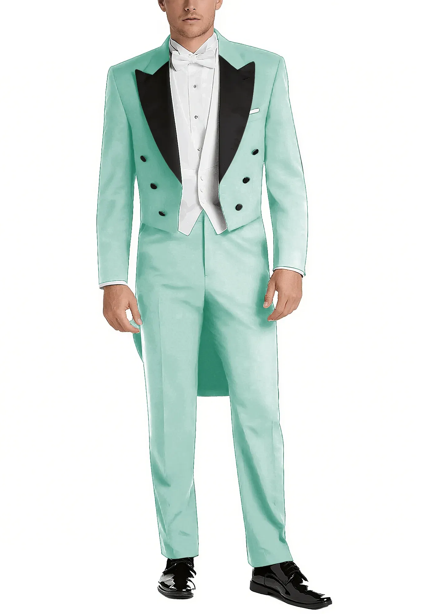 Color: Khaki, Size: L - Italy Style Aristocratic Men Suit Three Pieces(Jacket+Pants+Vest) Hot-selling High-quality Double Breasted Male Clothing