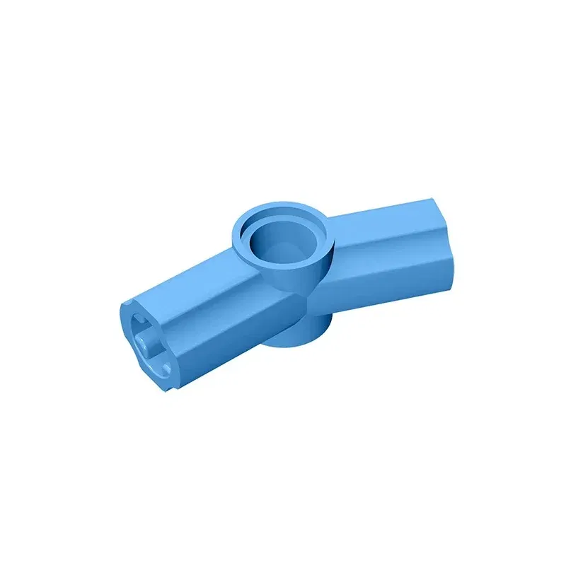 Color: Pink - Gobricks GDS-918 Technical, Axle and Pin Connector Angled #3 - 157.5 degrees compatible with lego 32016 Building Blocks