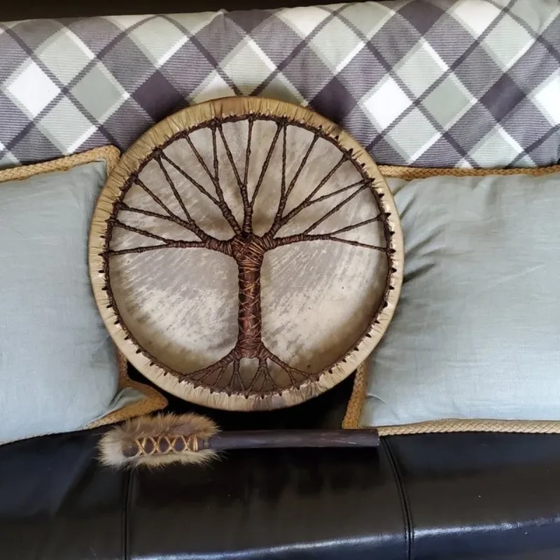 Handmade Shaman Drums 'Tree Of Life' Spirit Music