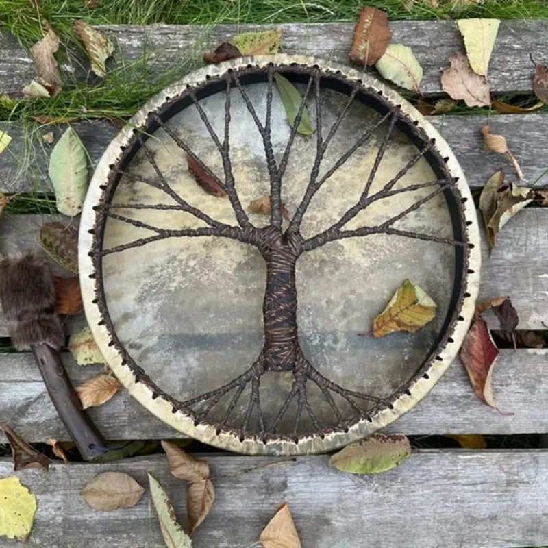Handmade Shaman Drums 'Tree Of Life' Spirit Music