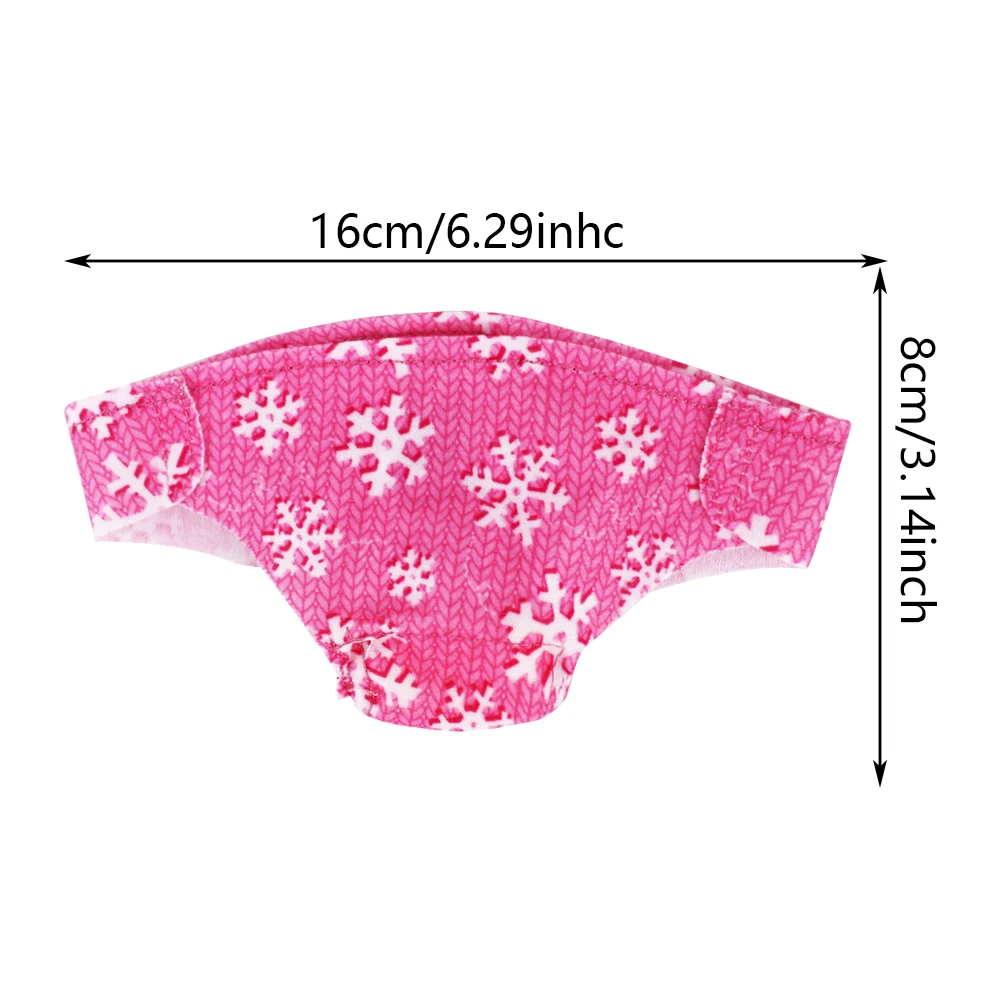 Color: Clear - Reborn Doll Panties,Cute Pattern Underwear Panties Accessories Fits 43Cm Newborn Baby Doll,18 Inch American Girl Doll,Girl Gifts