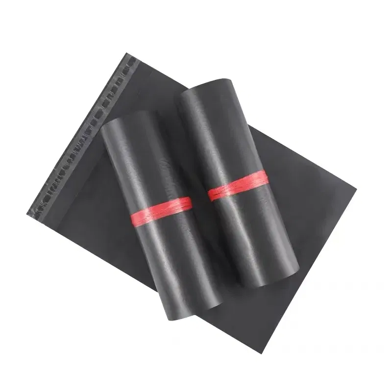 Color: Yellow - 50pcs/Lot Courier Bag Express Envelope Storage Bags Mailing Bags Self Adhesive Seal PE Plastic Pouch Packaging Shipping Bag