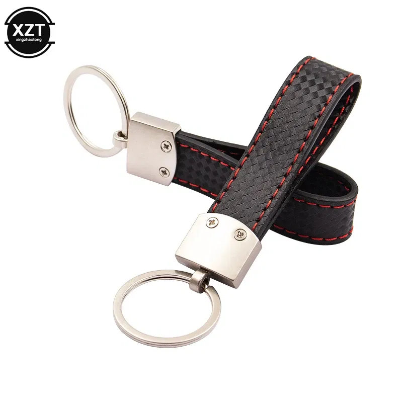 Color Name: Red - Car Keychain M Performance S series For BMW M3 M5 E36 E39 F10 F30 For BENZ AMG Audi A4 A6 A8 Q3 Q7 Metal Key Ring Auto Key Chain