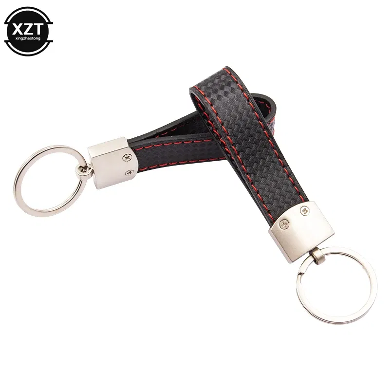 Color Name: Red - Car Keychain M Performance S series For BMW M3 M5 E36 E39 F10 F30 For BENZ AMG Audi A4 A6 A8 Q3 Q7 Metal Key Ring Auto Key Chain