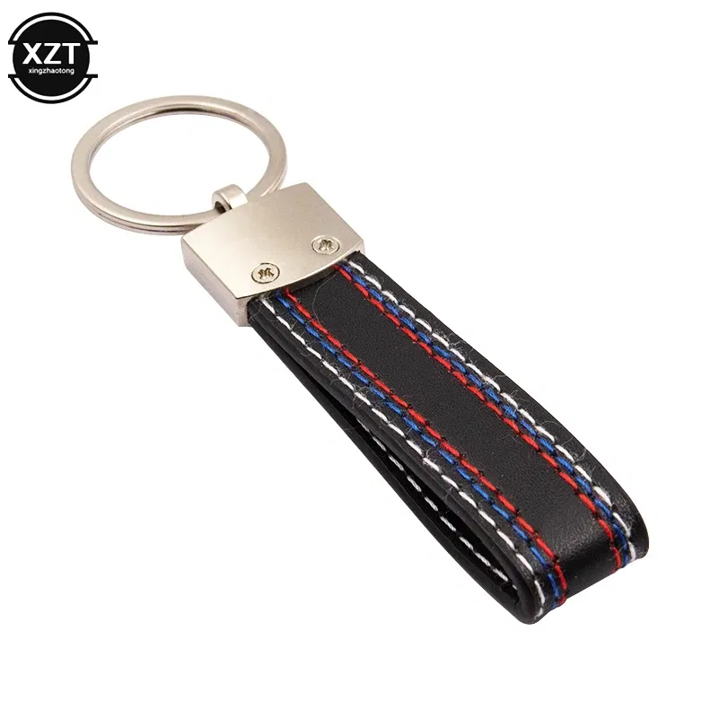 Color Name: Red - Car Keychain M Performance S series For BMW M3 M5 E36 E39 F10 F30 For BENZ AMG Audi A4 A6 A8 Q3 Q7 Metal Key Ring Auto Key Chain