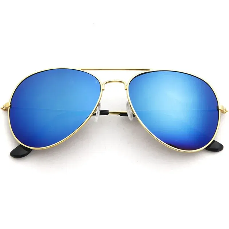 Lenses Color: Silver - New Fashion Sunglasses for Women Men Pilot Round Gradient Mirror Wen Outdoor Driving Glasses Oculos О?‡ки Со?»н?µ?‡н?‹?µ Му?¶ски?µ