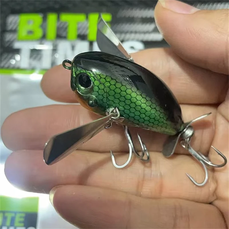 Color: Pink - luretv Japanese JACKALL SAME STYLE  MICRO POMPADOUR Small Water Cicada 6.5g