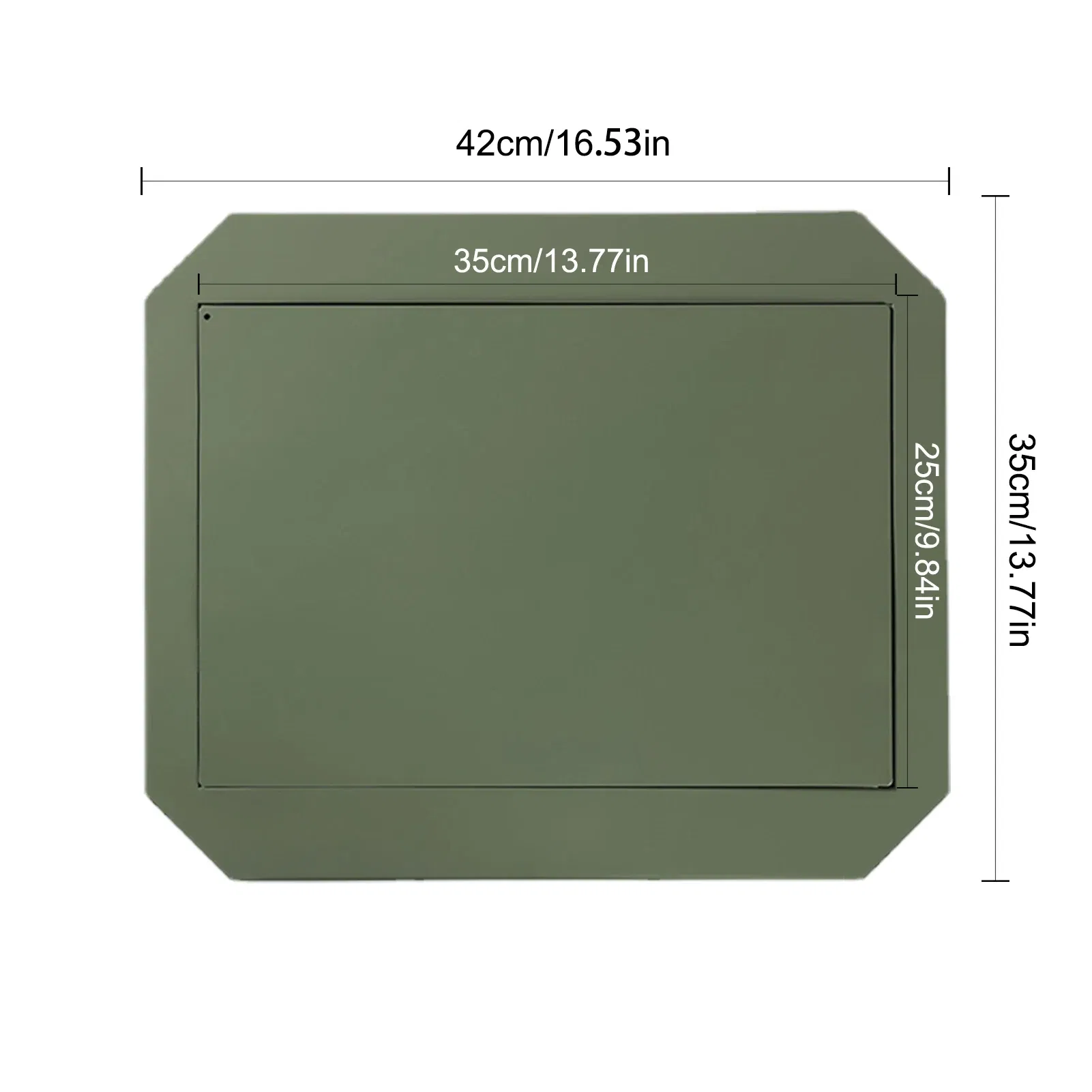 Color: Brown, Ships From: CN - Camping Table Burner Connecting Plate Steel Plate Countertop Single Burner Connection Board With Spraying Process DIY Tent Table