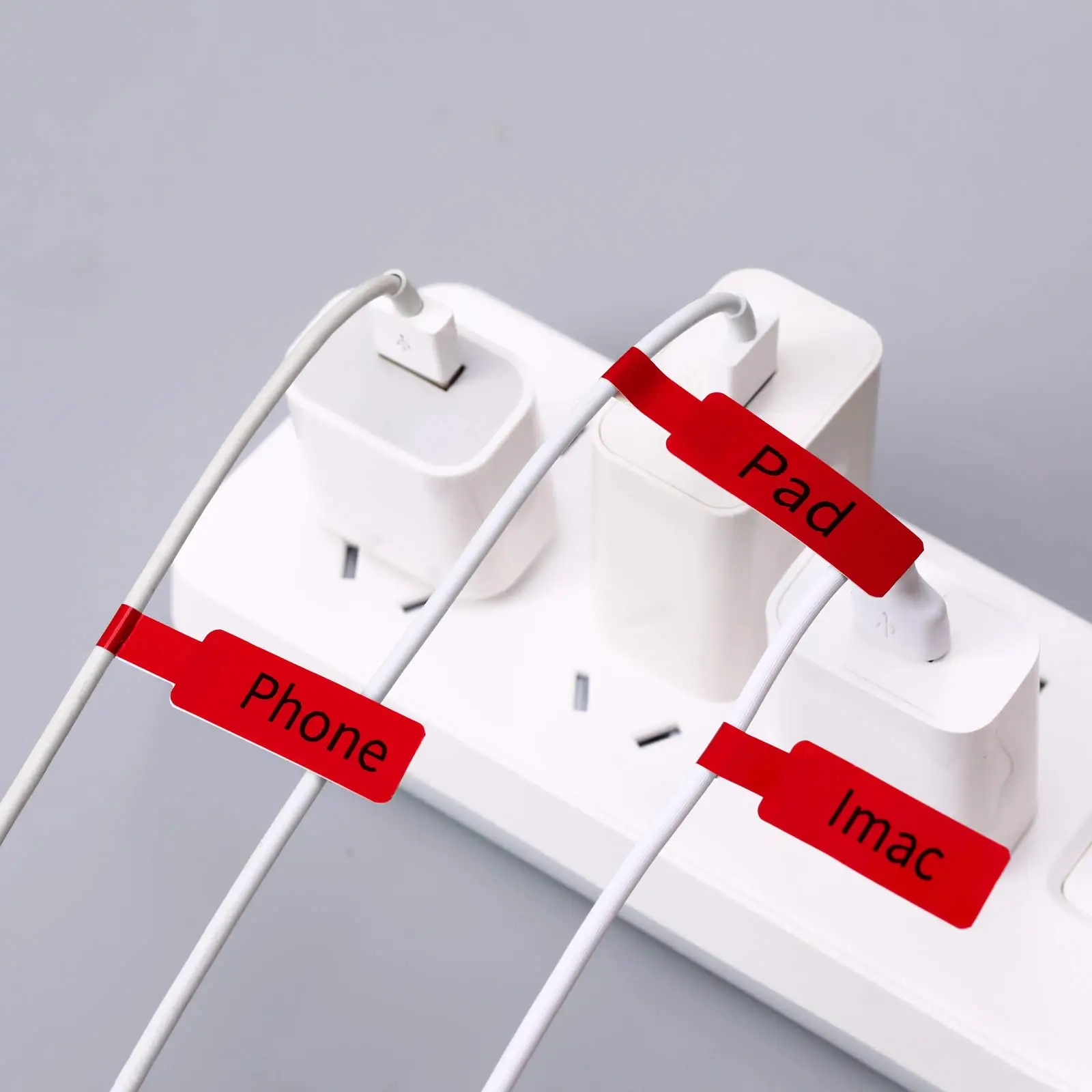 Color: PURPLE - NIIMBOT Sticker Self-adhesive Label Thermal Papers for D11 D101 D110 Mini Printer White Colorful Waterproof Cable Tape Rolls