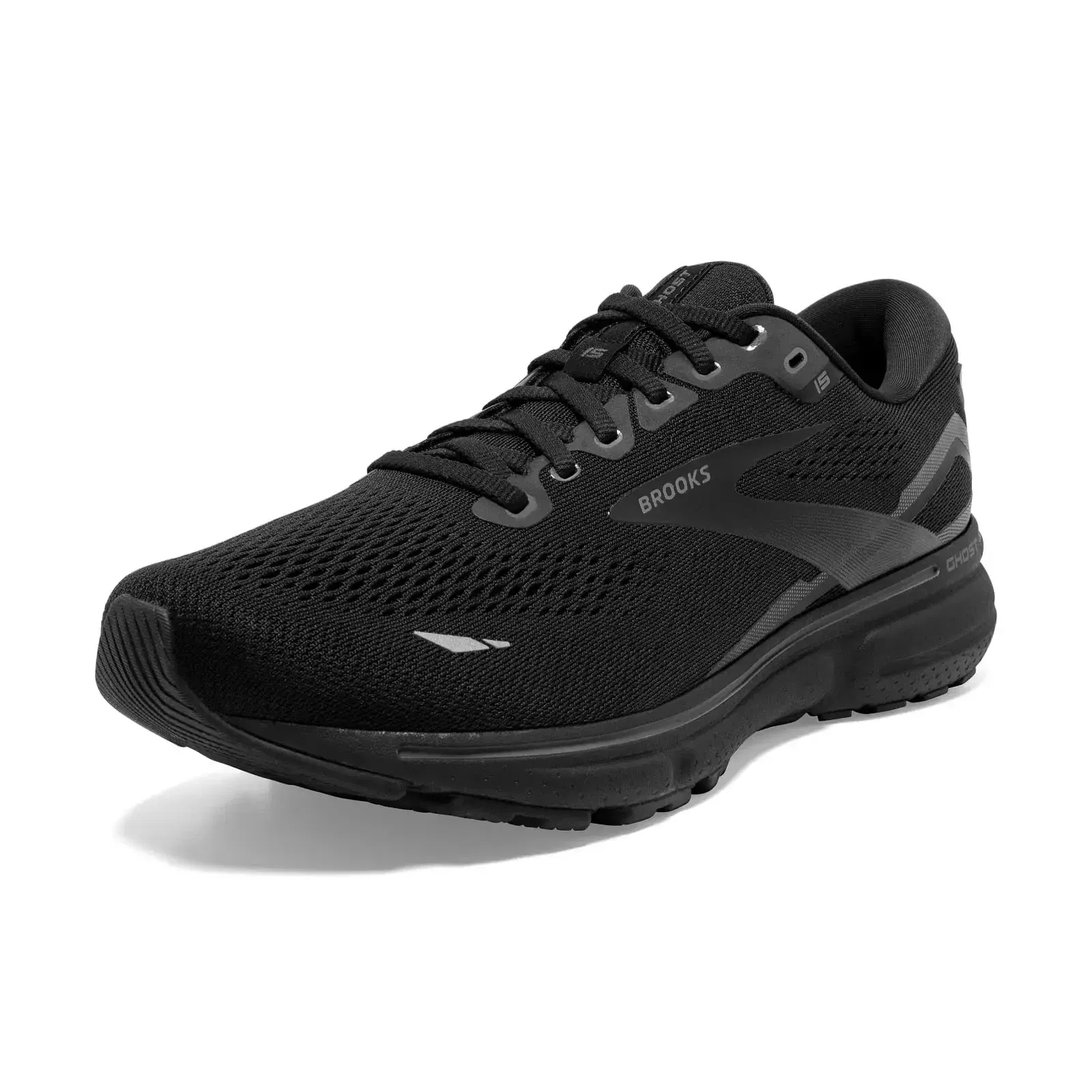 Color: black, Shoe Size: 45 - Brooks Ghost 15 Neutral Running & Walking Shoe Men?™s & Women?™s Casual Sneakers Original