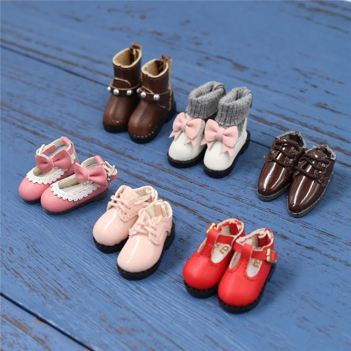 Color: Brown - ICY DBS Blyth doll licca bjd azone joint body toys shoes fashion boots
