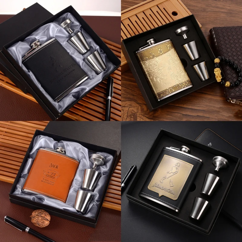 Color: Pink - 7oz/8oz Portable Pocket Hip Flask Outdoor Travel Stainless Steel Flask Whiskey Drink Alcohol Flasks 8oz Steel Hip Flask Flagon