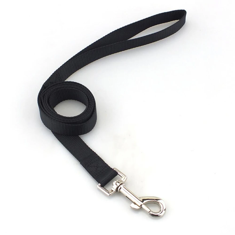 Color: GRAY, Size: M - Strong Durable Dog Training Leash Lightweight Soft Convertible Pet Traction