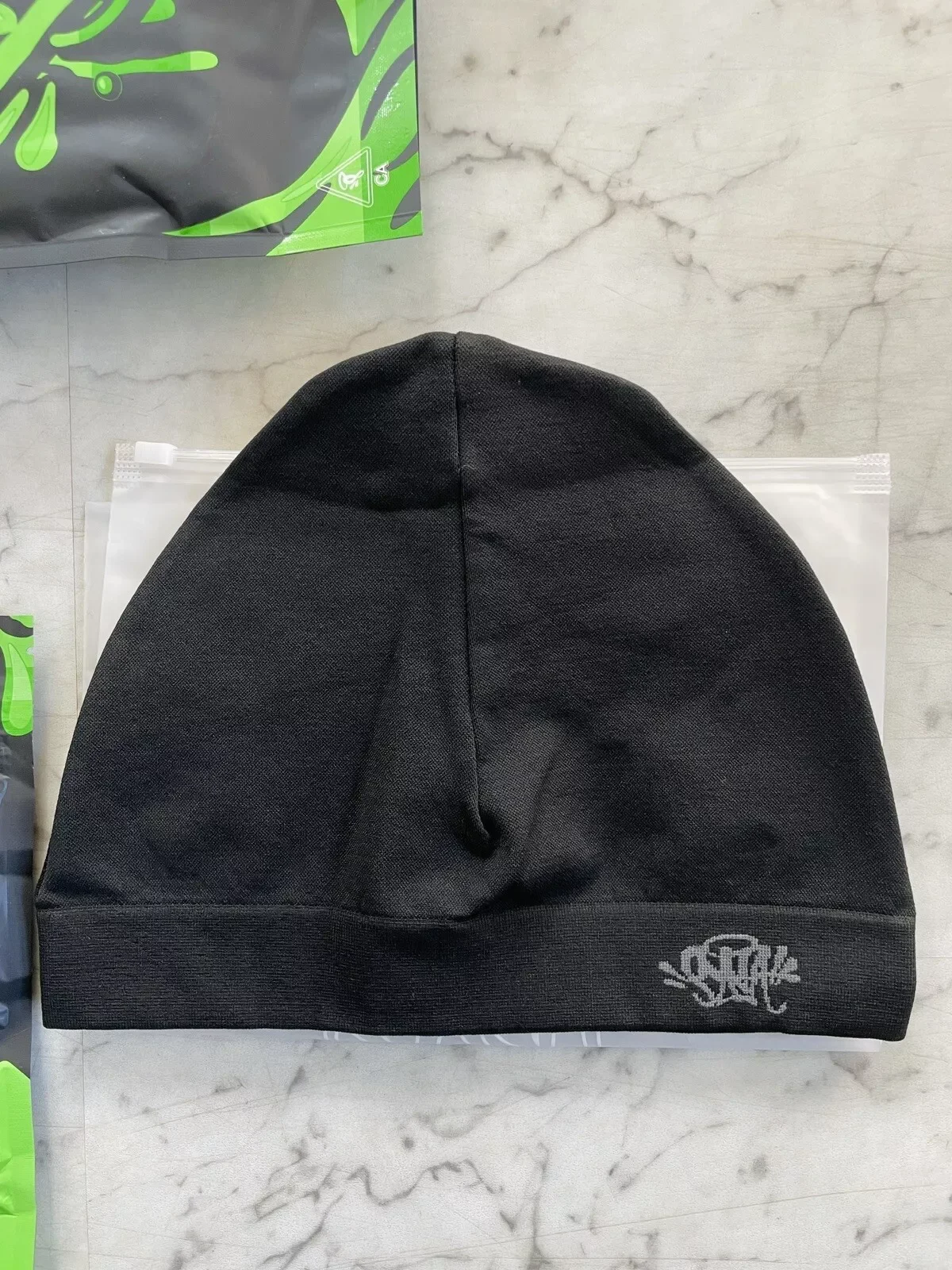 Color: green - Central Cee Syna Running Cap Syna World Skull Hat 2023 New Knitting Syna Beanie Hat Men Women Paragraph Quality Cap Beanies