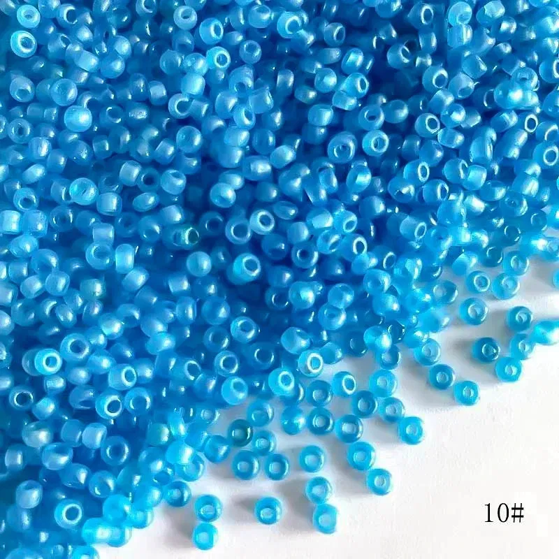 Color: PURPLE, Item Diameter: 4mm - 2mm 3mm 4mm Glass Seed Loose Beads Small Charms DIY Craft Bracelet Beads for Jewelry Making Supplies Necklace Accessories
