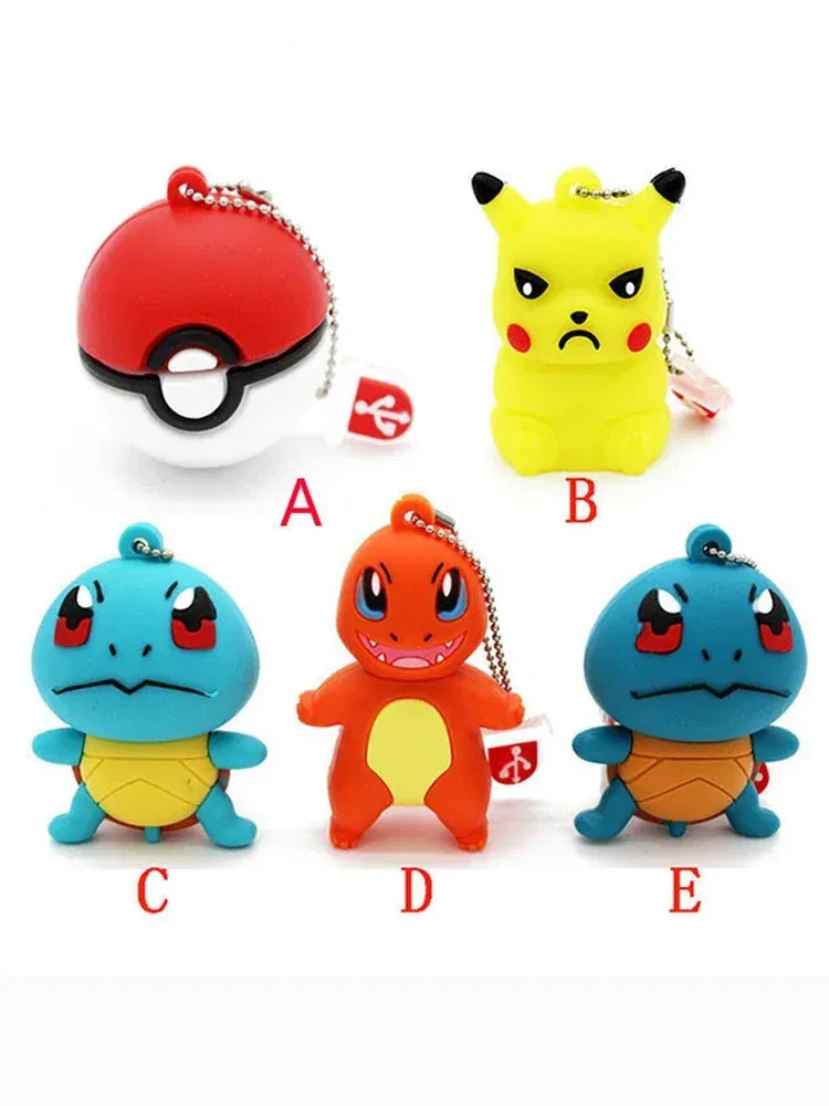 Capacity: 1GB, Color: Yellow - JASTER Cartoon Memory Stick 64GB Silicone USB Flash Drive 4GB Creative Gift PenDrive 16GB Real Capacity USB Stick 8GB Yellow
