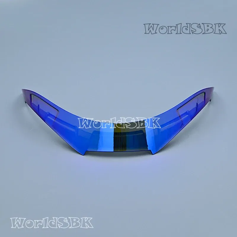 Color: Brown - Motorcycle Helmet Rear Spoiler Replacement for AGV K6 Tail Parts & Accessories