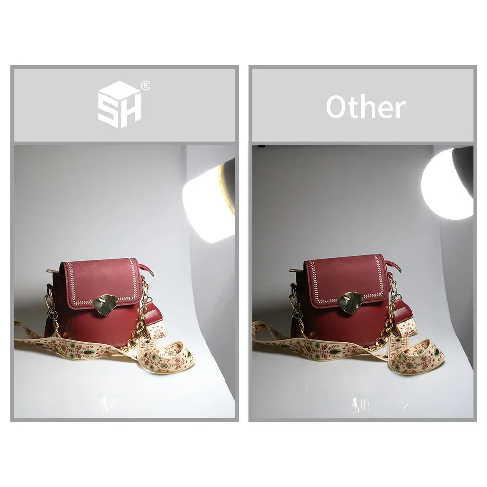 Color: PURPLE, Ships From: CHINA - Photography 50x70CM Softbox Lighting Kits Professional Light System With E27 Photographic Bulbs Photo Studio Equipment