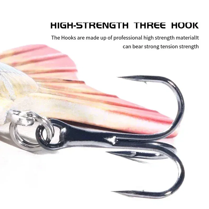 Color: Yellow, Size: 40mm - 6 Segment Multi Jointed Fishing Lure Sinking 10cm/17.5g Swimbait Artificial Wobblers Crankbait Hard Bait Pesca Tackle 5/3/1Pcs