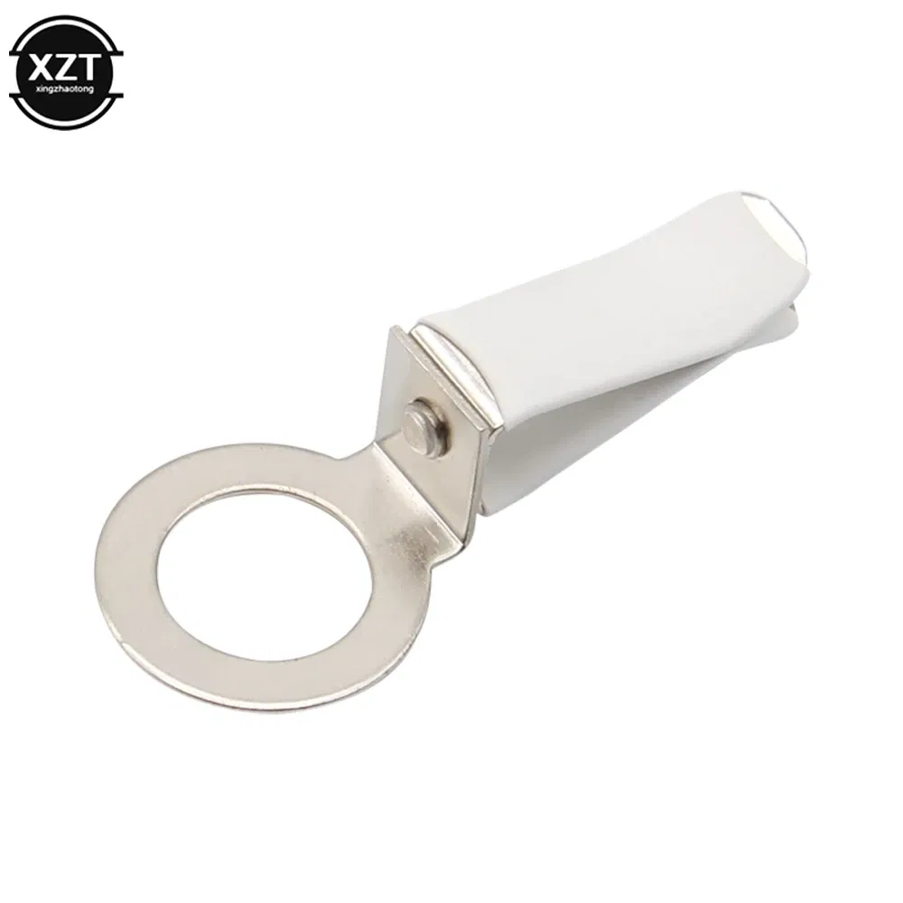 Color Name: WHITE - Car Air Conditioner Air Outlet Perfume Clip White Black 360 ?° Rotating Stainless Steel Perfume Glass Bottle Clip Car Accessories
