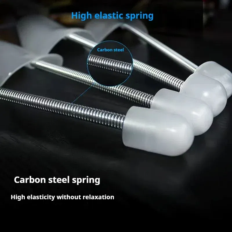 Color: black, Ships From: CHINA - Household 1 Pairs Plastic shoes Holder Stretcher Shaper Adjustable Length Shoe Trees Support Prevent Deformation Wrinkle Crease