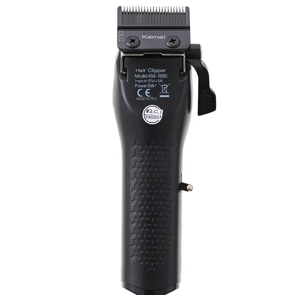 Color: Gold - Kemei Electric Hair Clippers and Hair Trimmer Kit Men Professional USB-C Rechargeable Cordless 0mm Finish Hair Cutting Machine