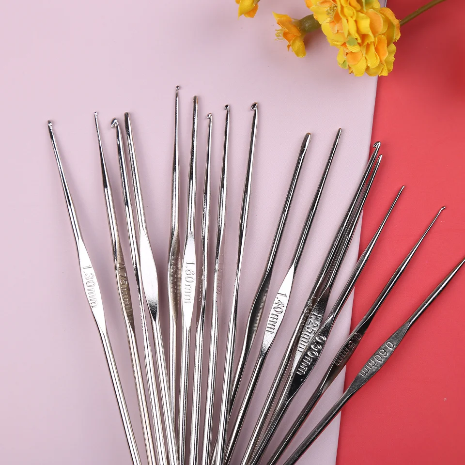 Color: Navy - KRABALL Crochet Knitting Hooks Set Needle DIY Handmade Sewing Knit Tool Accessories Set for Sweater DIY Craft Scarf Weaving