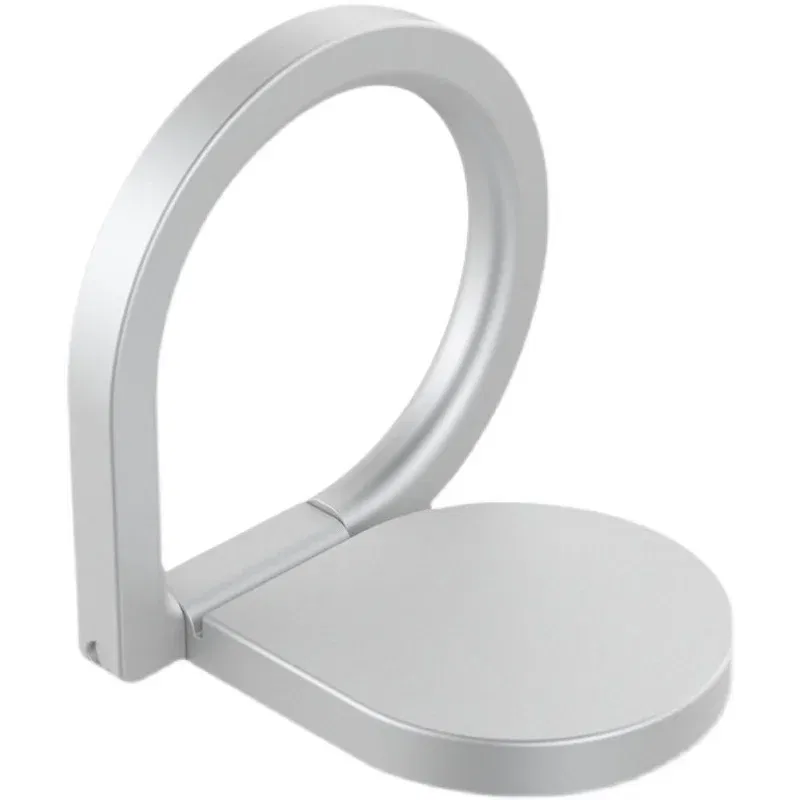 Color: Yellow - Full Metal Mobile Phone Holder Ring Buckle Water Drop Ring Holder Lazy Desktop Stand Giveaway Gift Mobile Phone Buckle