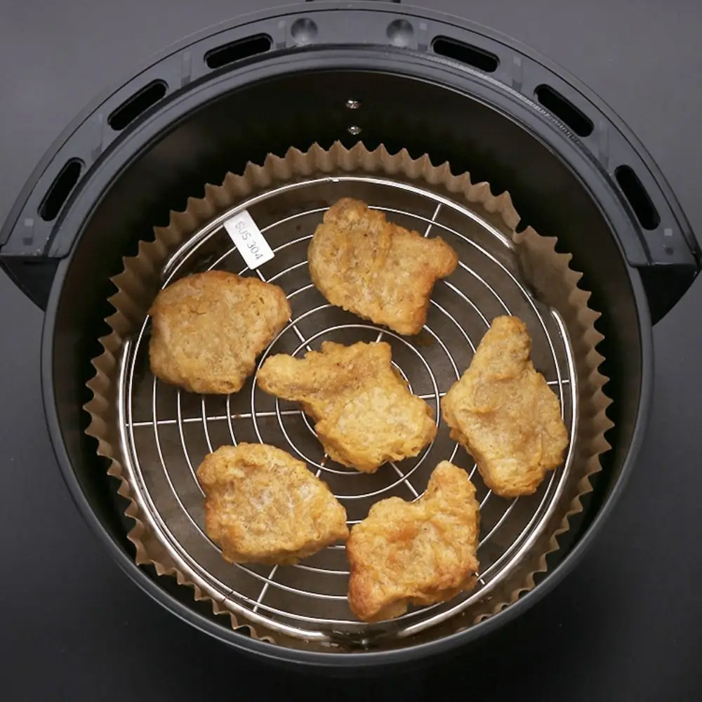 Color: army green - 304 Stainless Steel Steamer Rack Multifunction Pot Steaming Tray Dumplings Eggs Grill Stand Kitchen Tableware Cooking Utensils