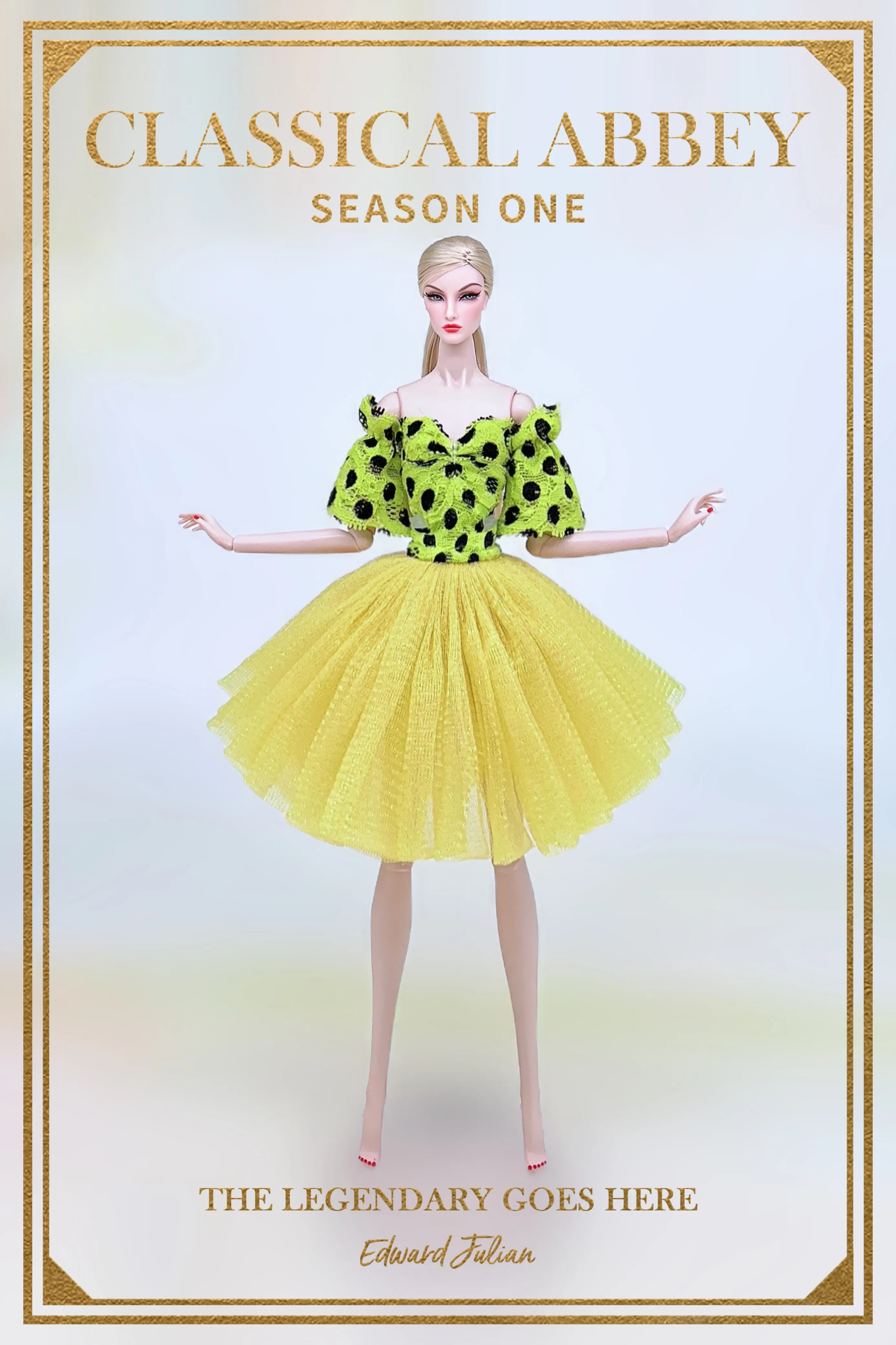 Color: WHITE - for sexy for barbie doll clothes