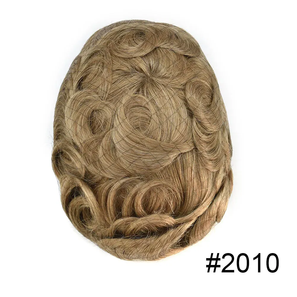 Toupee Color: 12R#, Toupee Density: 90%, Length: 6 inches, Ships From: CHINA, Toupee Size: 8x10 - Men Toupee Hair Systems Ultra Thin Skin 0.06MM V-LOOP Capillary Prosthesis Invisible Hairline Real Human HairPieces Hair Units