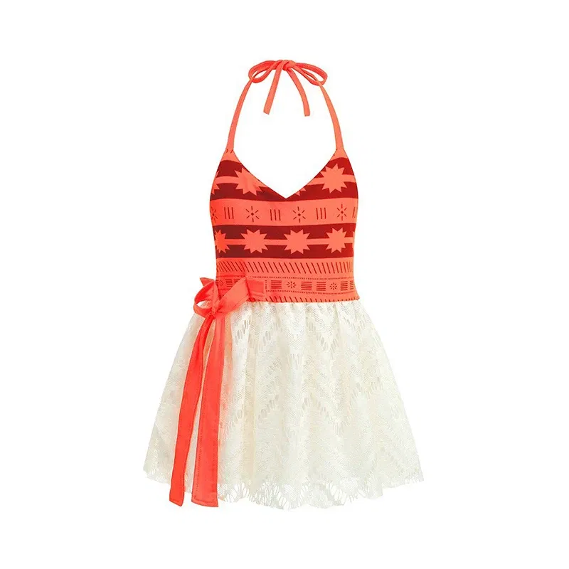 Color: Pink, Kid Size: 4T - Little Girls Cospaly DISNEY Moana Kids Two Pcs Set Top +Pants Infant Vaiana Role Play Festival Princess Costume Casual Clothes