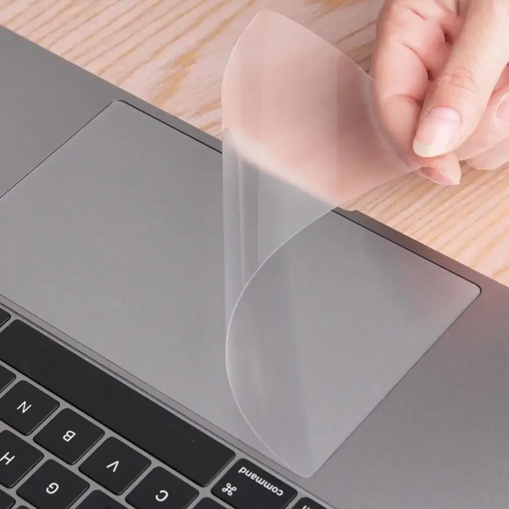 Color: Orange - Laptop Touchpad Protective Film Sticker Anti Scratch Clear Protector For Apple MacBook 13 14 15 16 inch Touch Bar Air Pro 2023