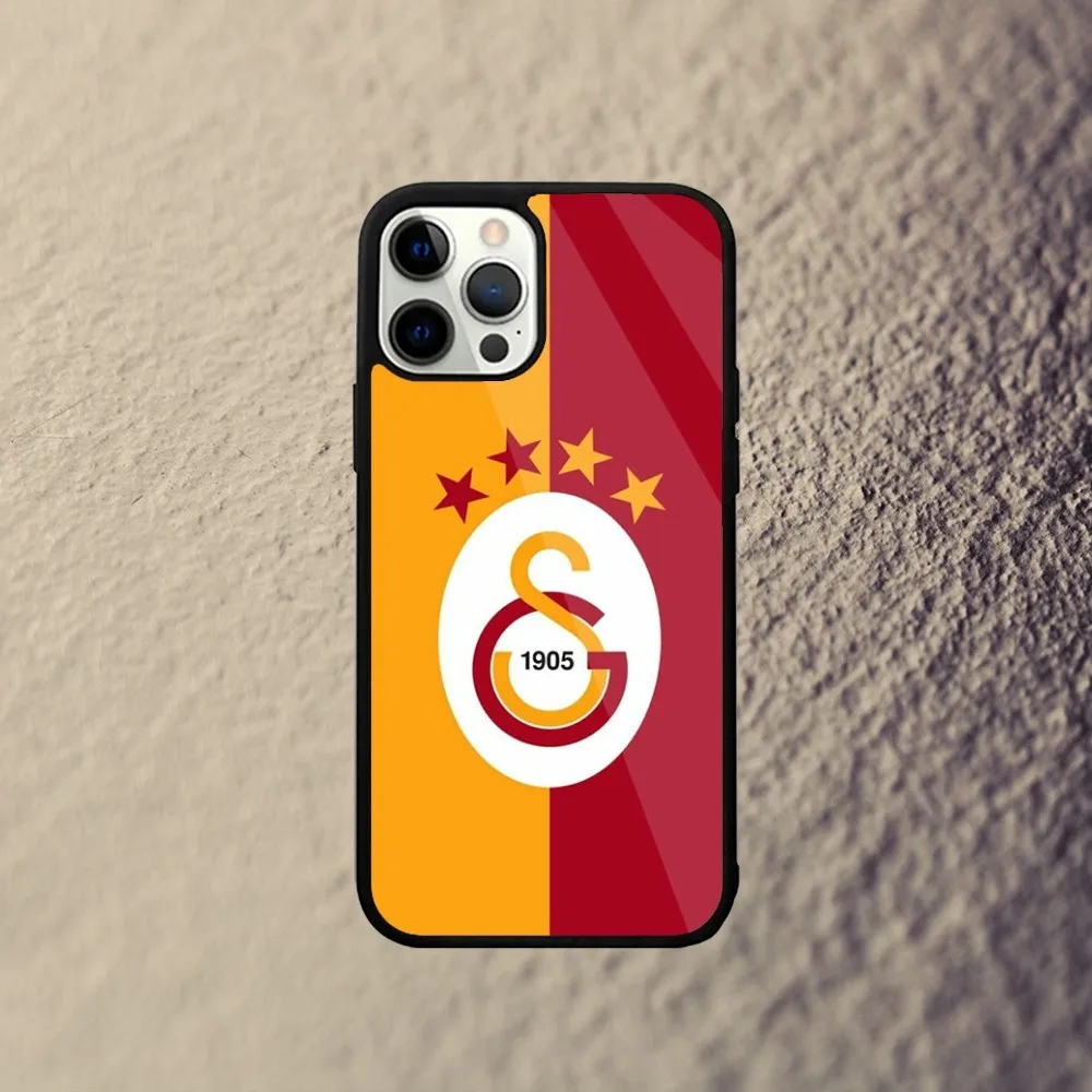 Color: Gold, Material: CANVAS - G-Galatasaray 1905s Phone Case For iPhone 16,15,14,13,12,11,Plus,Pro,Max Mini Magsafe Magnetic Wireless Charging