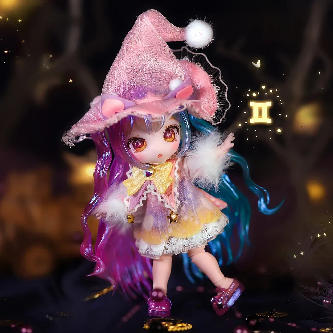 Color: Blue - ICY DBS Dream Fairy Season 2 Constellation Maytree OB11 Doll BJD collectible Cute Animal 13cm SD Gift
