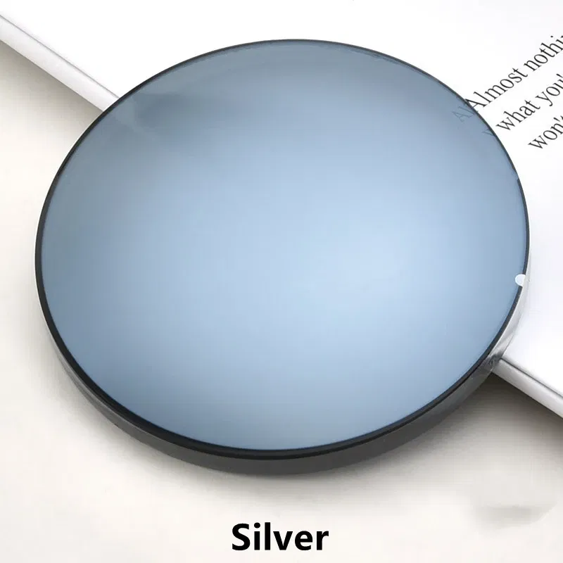 Lenses Color: Yellow, Lens Index: 1.61 - YIMARUILI 1.49 1.56 1.61 1.67 Polarized Lens Sunglasses Lens UV400 Optical Prescription CR-39 Resin Colorful Mirror Lens 1 Pair