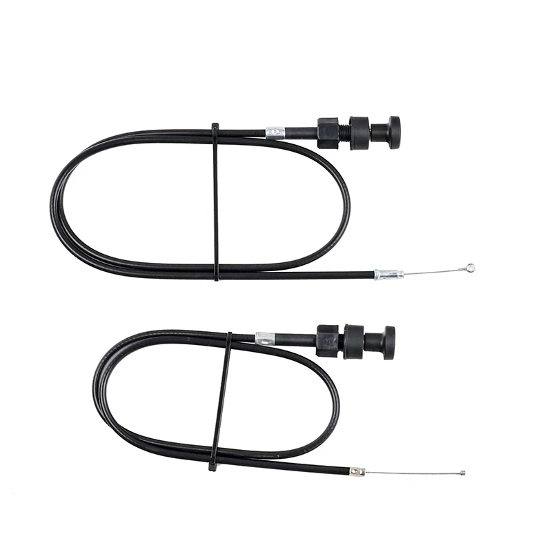 Color: Lavender - 1Pcs 770mm/950mm Pull Choke Cable Throttle Assembly For Yamaha PW50 damper cable Motorcycle Pit Dirt Bike Motocross Accessories
