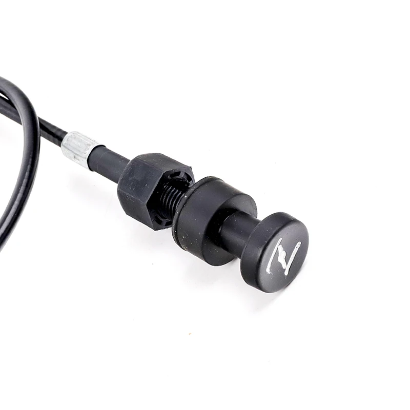 Color: Lavender - 1Pcs 770mm/950mm Pull Choke Cable Throttle Assembly For Yamaha PW50 damper cable Motorcycle Pit Dirt Bike Motocross Accessories